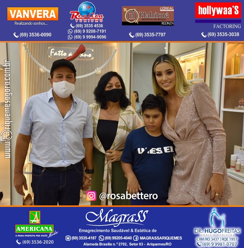 Coquetel de Inauguração Loja CAPODARTE BOLSAS E CALCADOS em Ariquemes no IG Shopping