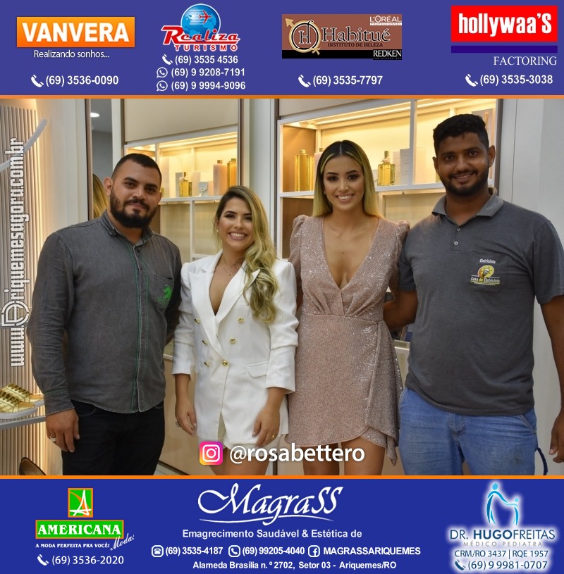 Coquetel de Inauguração Loja CAPODARTE BOLSAS E CALCADOS em Ariquemes no IG Shopping