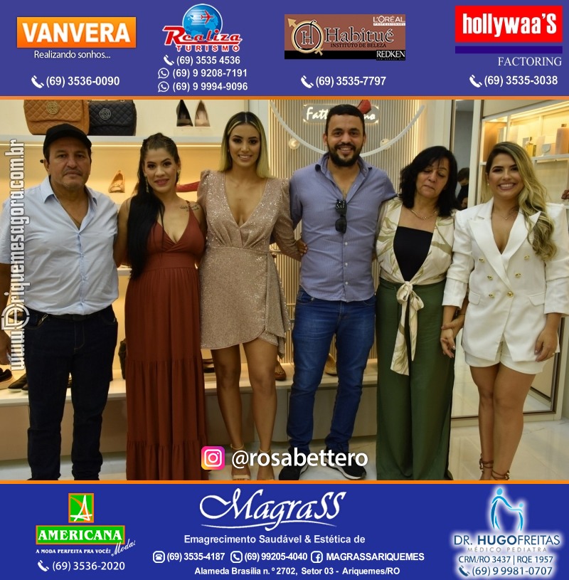 Coquetel de Inauguração Loja CAPODARTE BOLSAS E CALCADOS em Ariquemes no IG Shopping