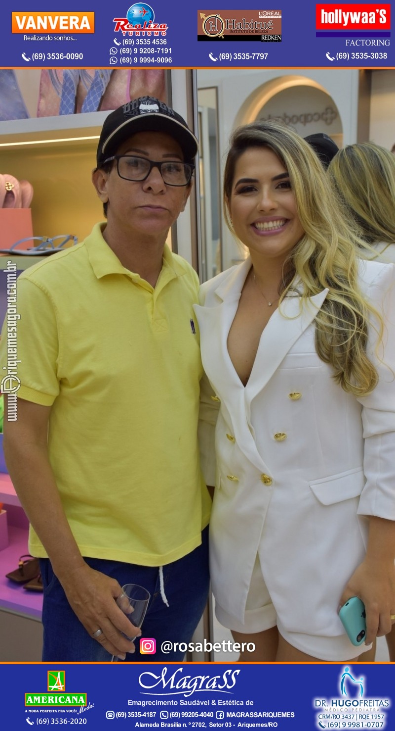 Coquetel de Inauguração Loja CAPODARTE BOLSAS E CALCADOS em Ariquemes no IG Shopping
