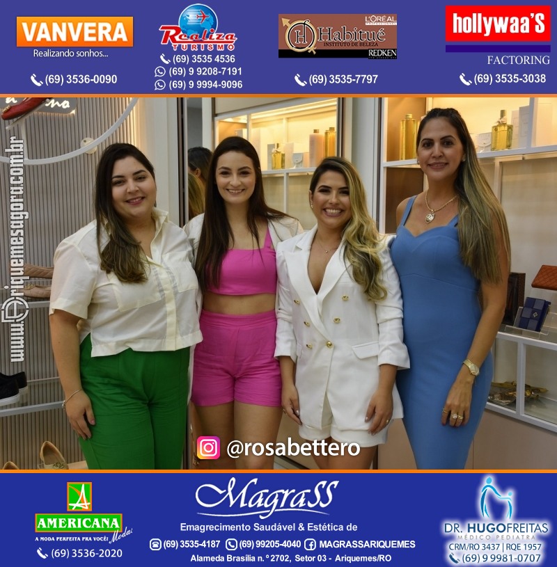 Coquetel de Inauguração Loja CAPODARTE BOLSAS E CALCADOS em Ariquemes no IG Shopping