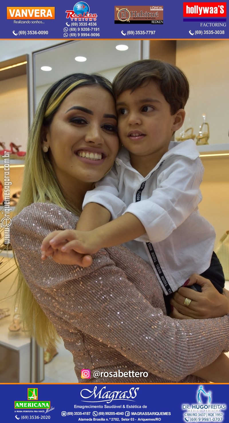 Coquetel de Inauguração Loja CAPODARTE BOLSAS E CALCADOS em Ariquemes no IG Shopping