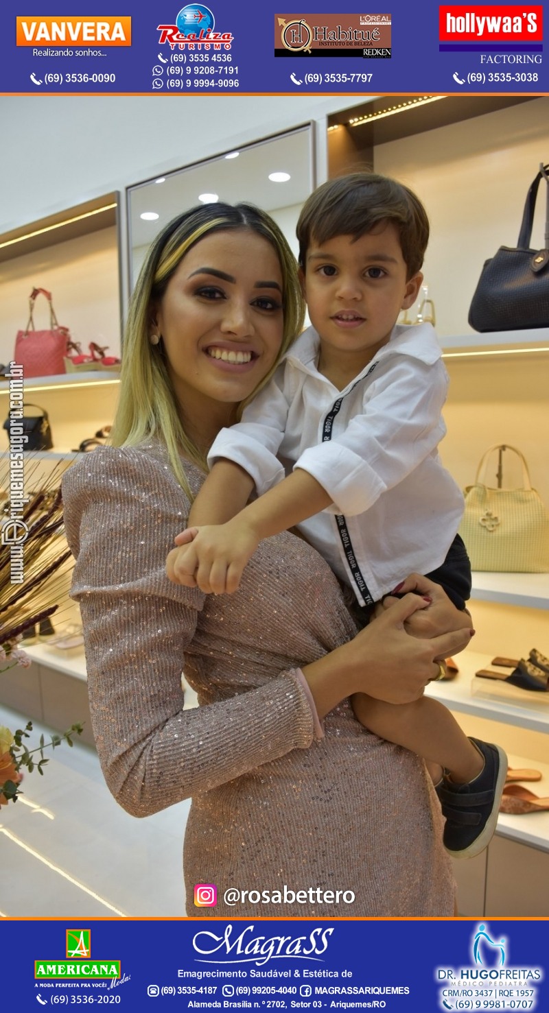 Coquetel de Inauguração Loja CAPODARTE BOLSAS E CALCADOS em Ariquemes no IG Shopping