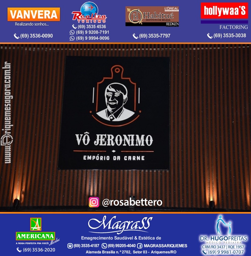 Inauguração VÔ JERONIMO EMPÓRIO DA CARNE na Av. Canaã em Ariquemes
