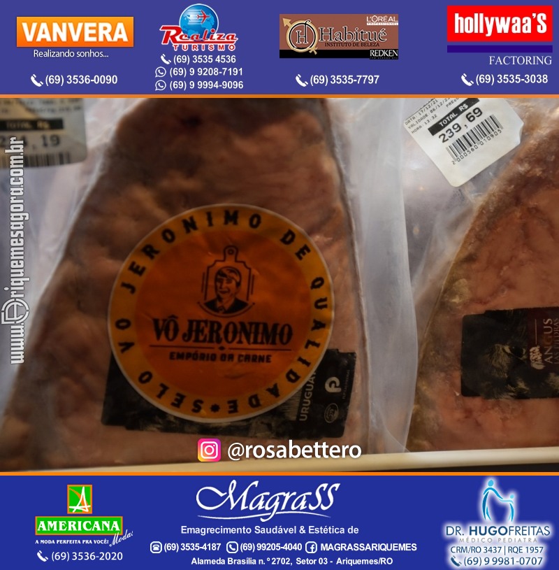 Inauguração VÔ JERONIMO EMPÓRIO DA CARNE na Av. Canaã em Ariquemes