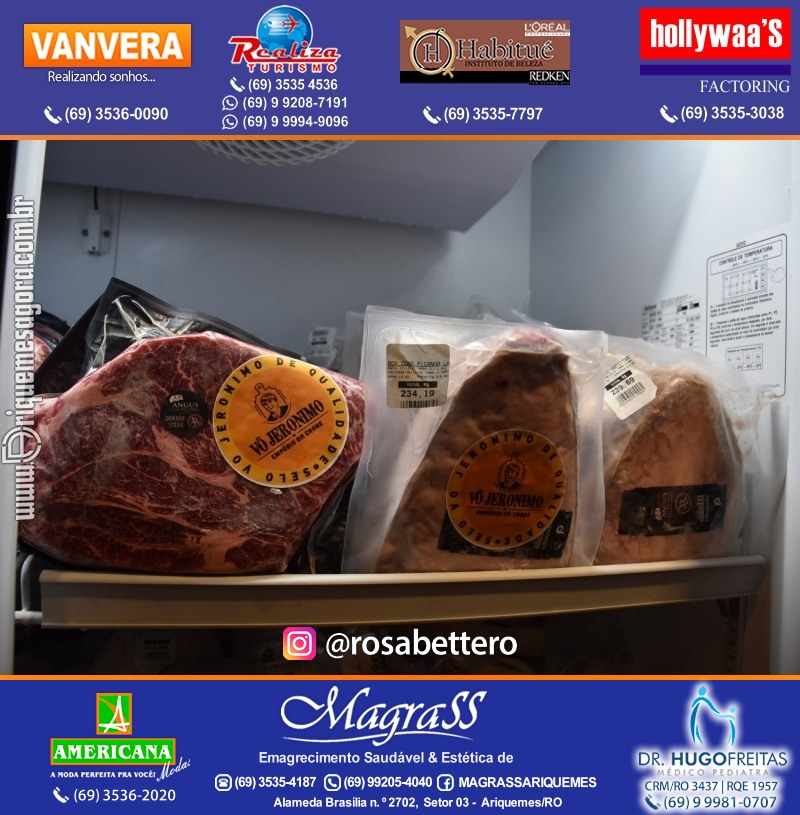 Inauguração VÔ JERONIMO EMPÓRIO DA CARNE na Av. Canaã em Ariquemes