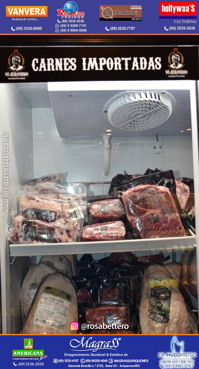 Inauguração VÔ JERONIMO EMPÓRIO DA CARNE na Av. Canaã em Ariquemes