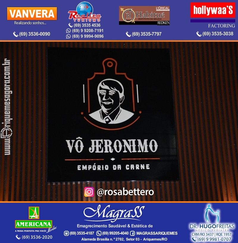 Inauguração VÔ JERONIMO EMPÓRIO DA CARNE na Av. Canaã em Ariquemes