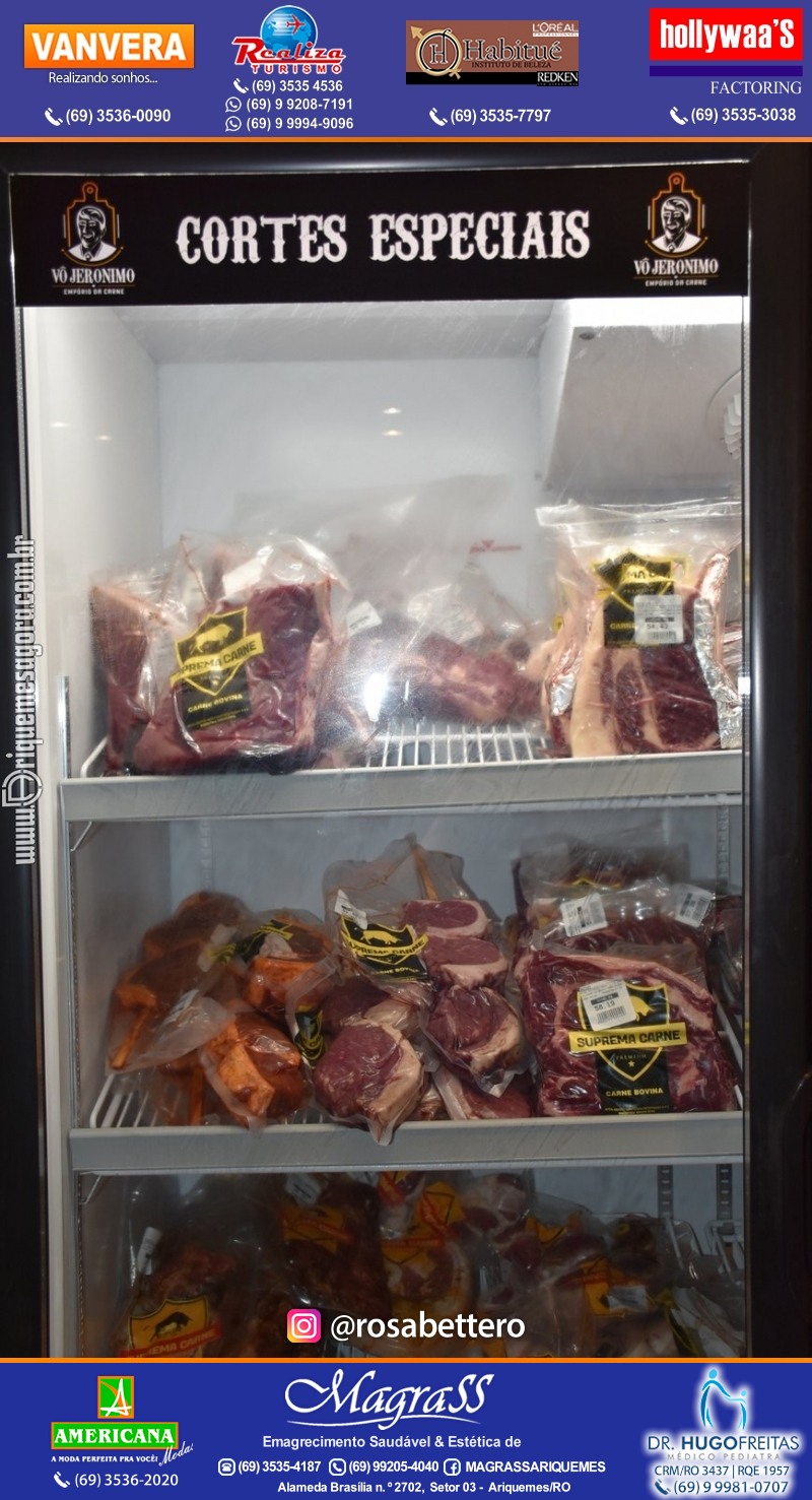 Inauguração VÔ JERONIMO EMPÓRIO DA CARNE na Av. Canaã em Ariquemes