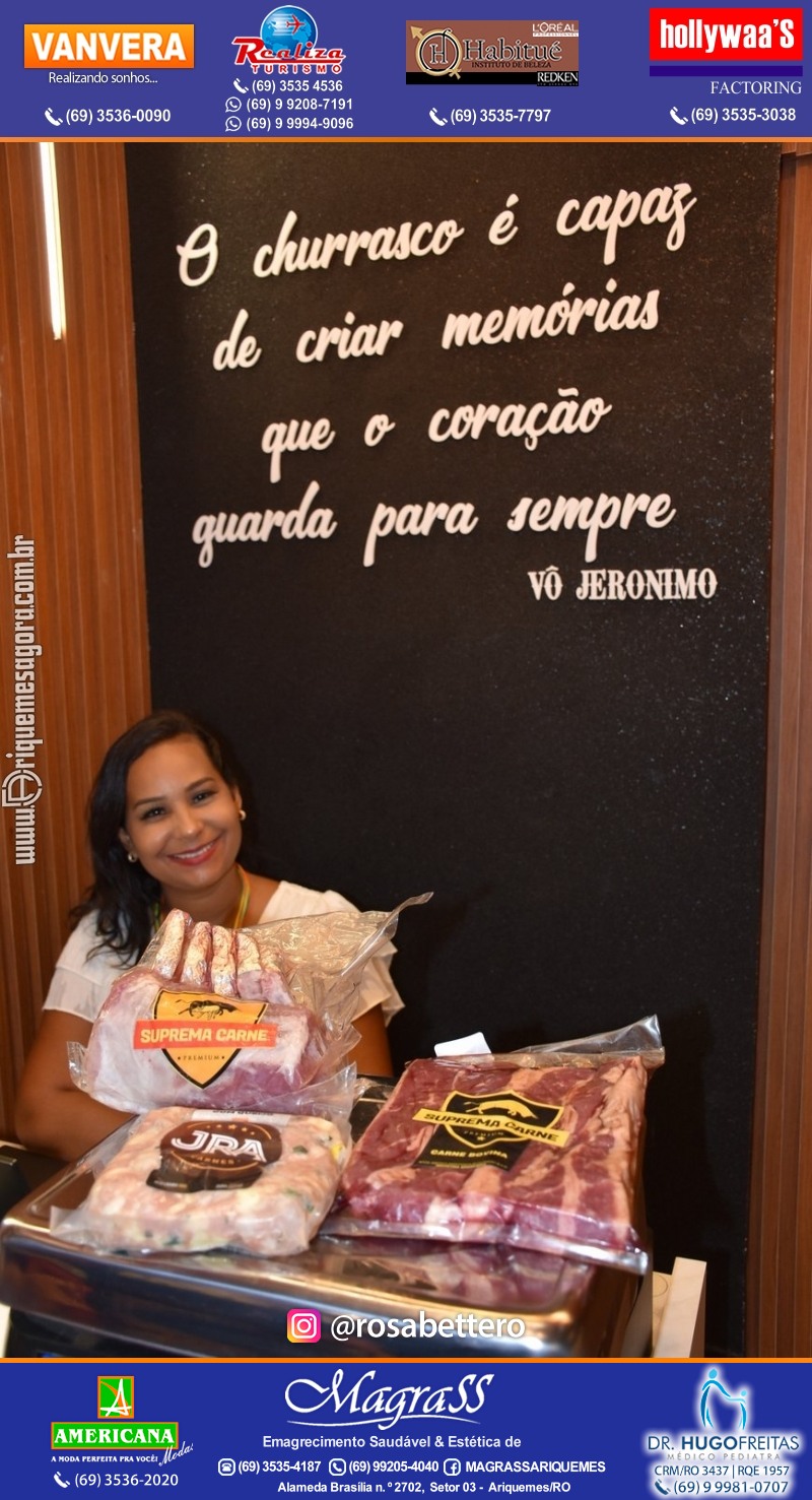 Inauguração VÔ JERONIMO EMPÓRIO DA CARNE na Av. Canaã em Ariquemes