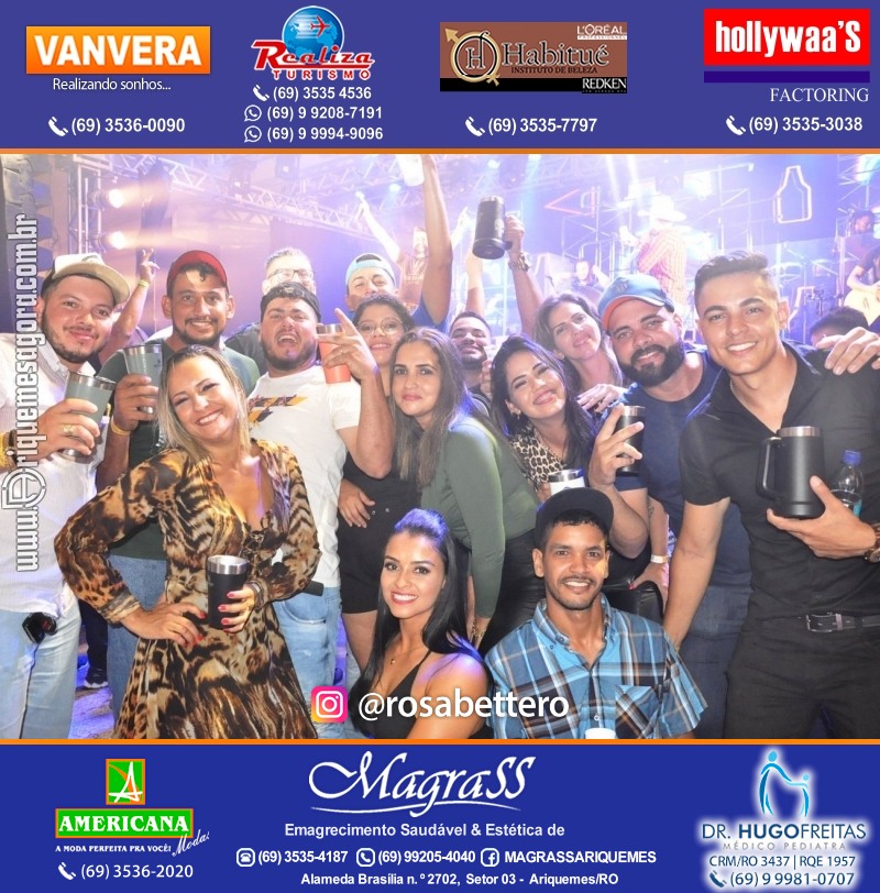 Show com Antony & Gabriel em Ariquemes da Konoha Produções