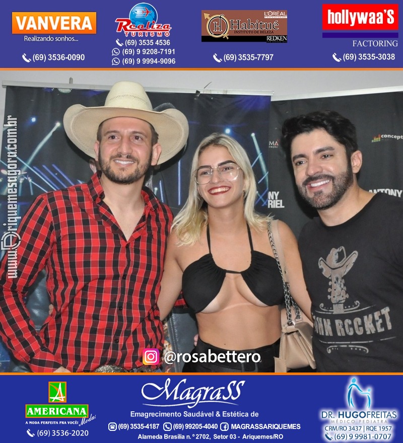 Show com Antony & Gabriel em Ariquemes da Konoha Produções