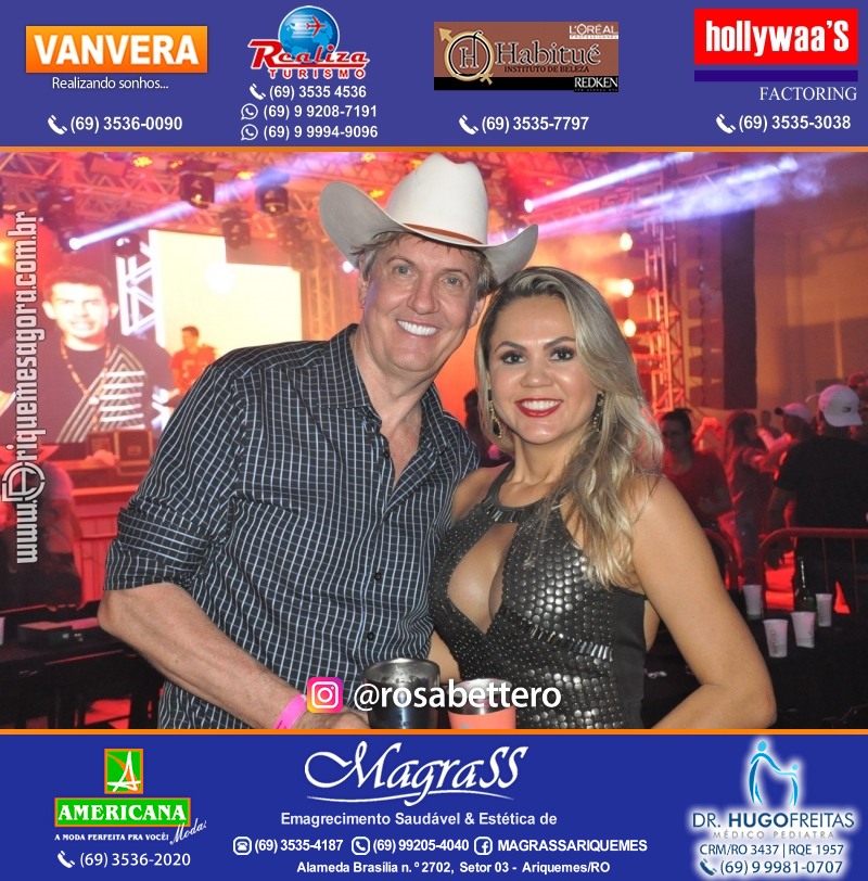 Show com Antony & Gabriel em Ariquemes da Konoha Produções
