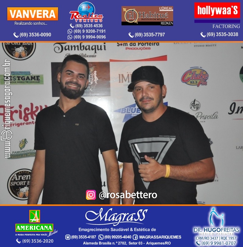 Show com Antony & Gabriel em Ariquemes da Konoha Produções