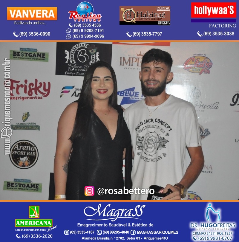 Show com Antony & Gabriel em Ariquemes da Konoha Produções