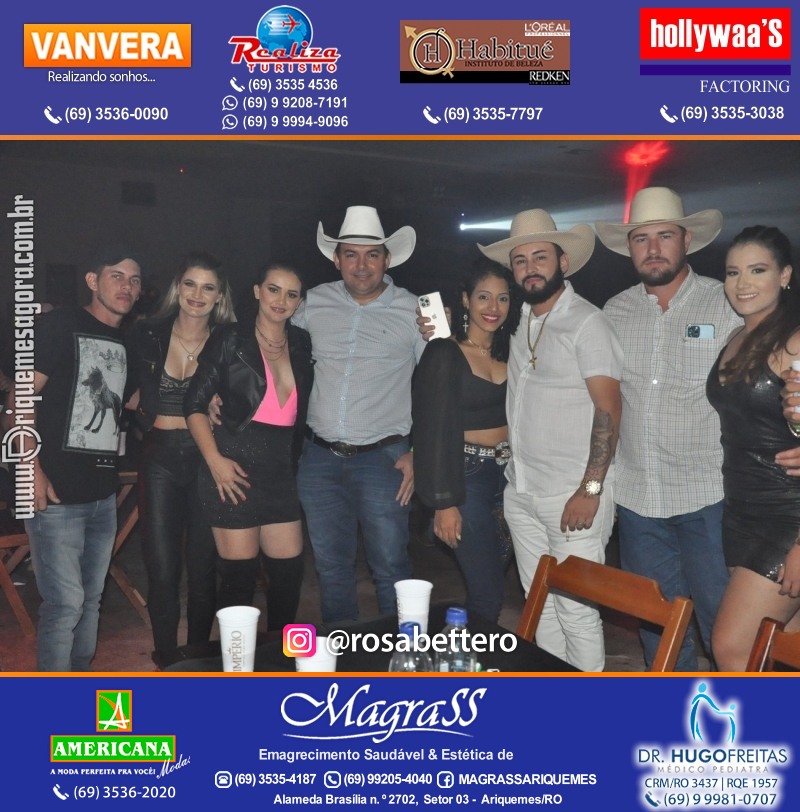 Show com Antony & Gabriel em Ariquemes da Konoha Produções