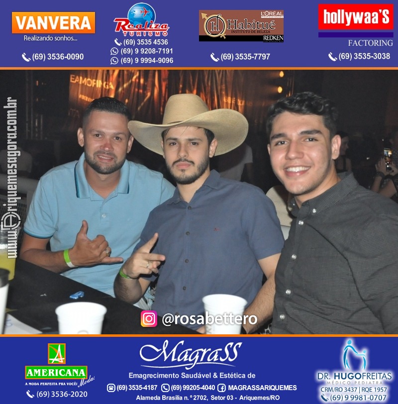 Show com Antony & Gabriel em Ariquemes da Konoha Produções