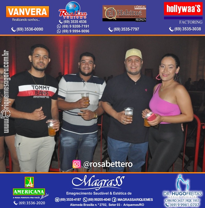 Show com Antony & Gabriel em Ariquemes da Konoha Produções