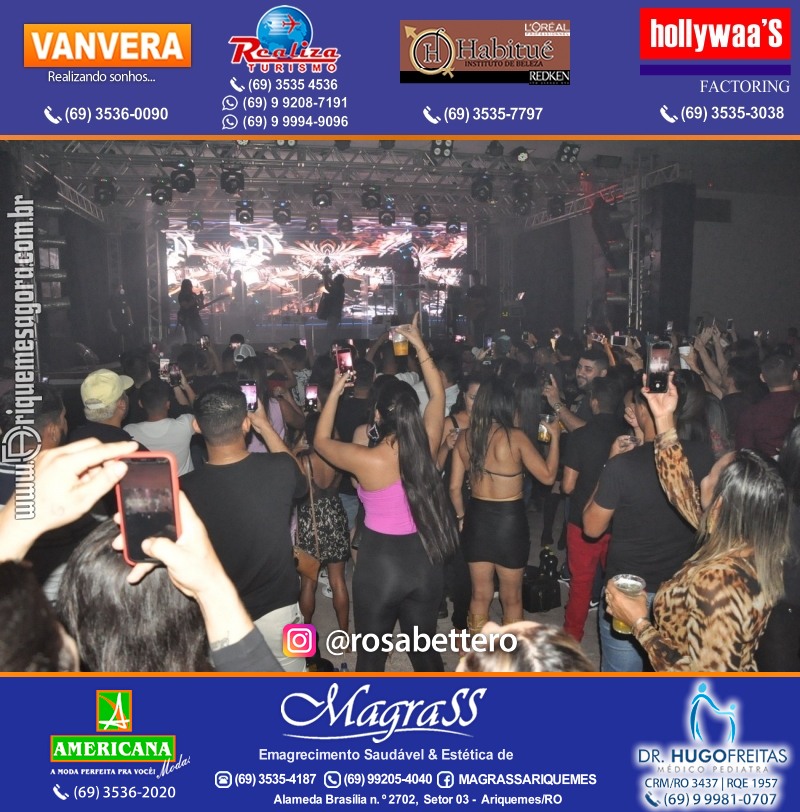 Show com Antony & Gabriel em Ariquemes da Konoha Produções