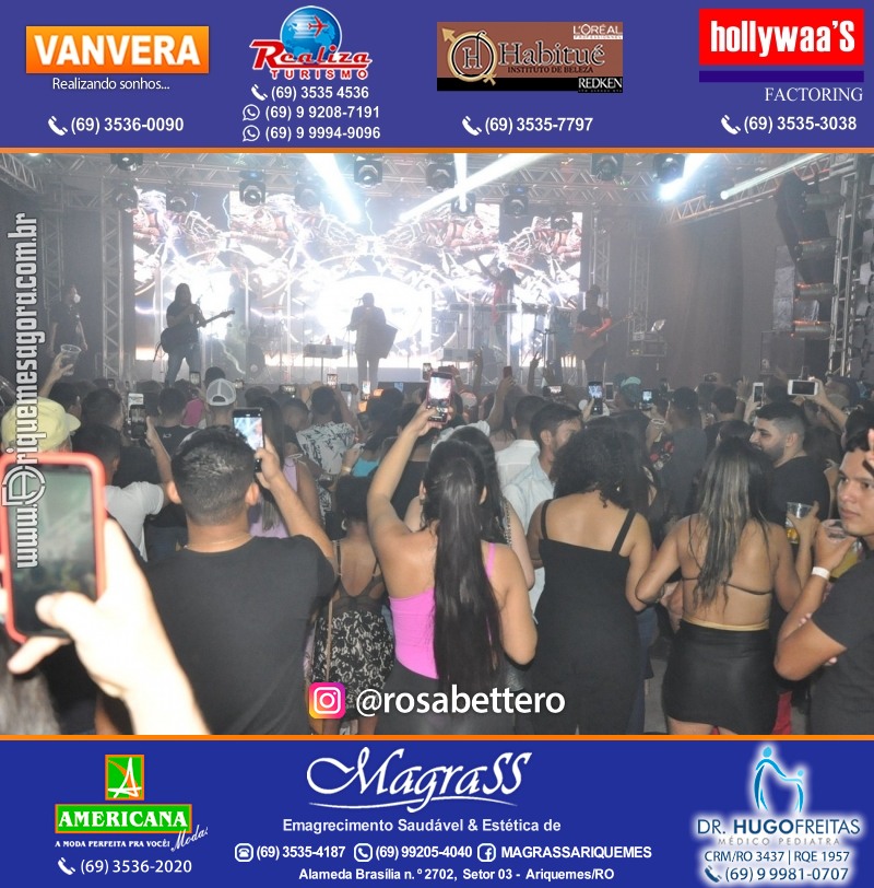 Show com Antony & Gabriel em Ariquemes da Konoha Produções