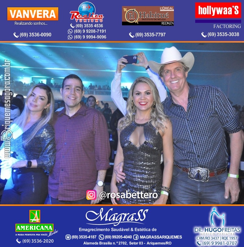 Show com Antony & Gabriel em Ariquemes da Konoha Produções