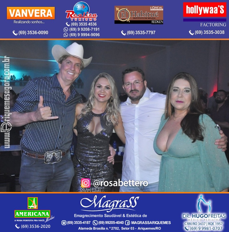 Show com Antony & Gabriel em Ariquemes da Konoha Produções