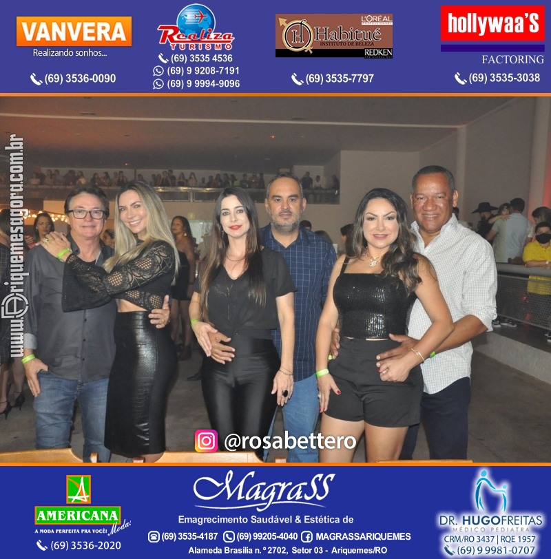 Show com Antony & Gabriel em Ariquemes da Konoha Produções