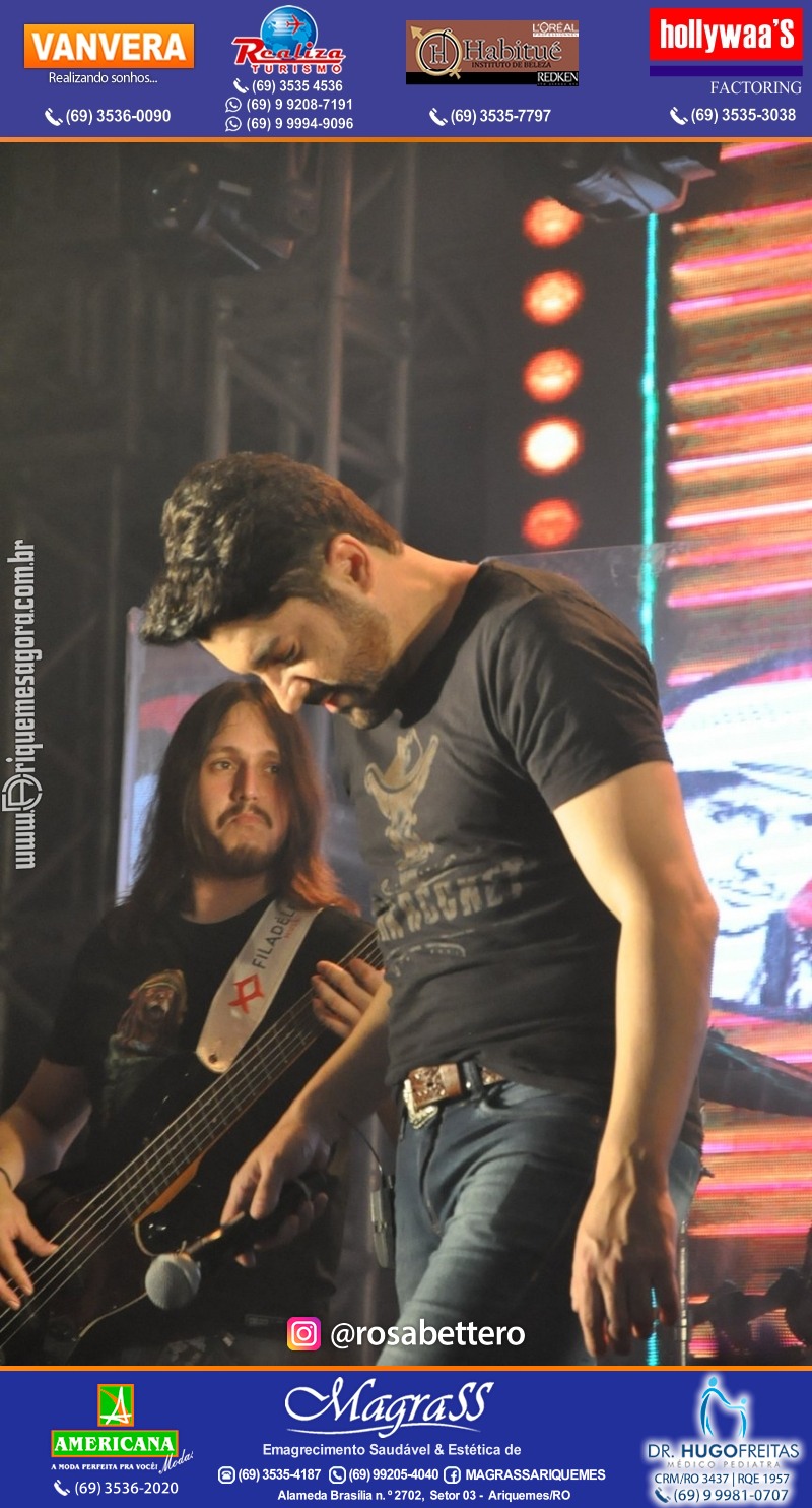Show com Antony & Gabriel em Ariquemes da Konoha Produções