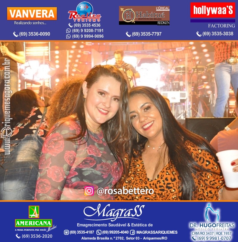 Show com Antony & Gabriel em Ariquemes da Konoha Produções