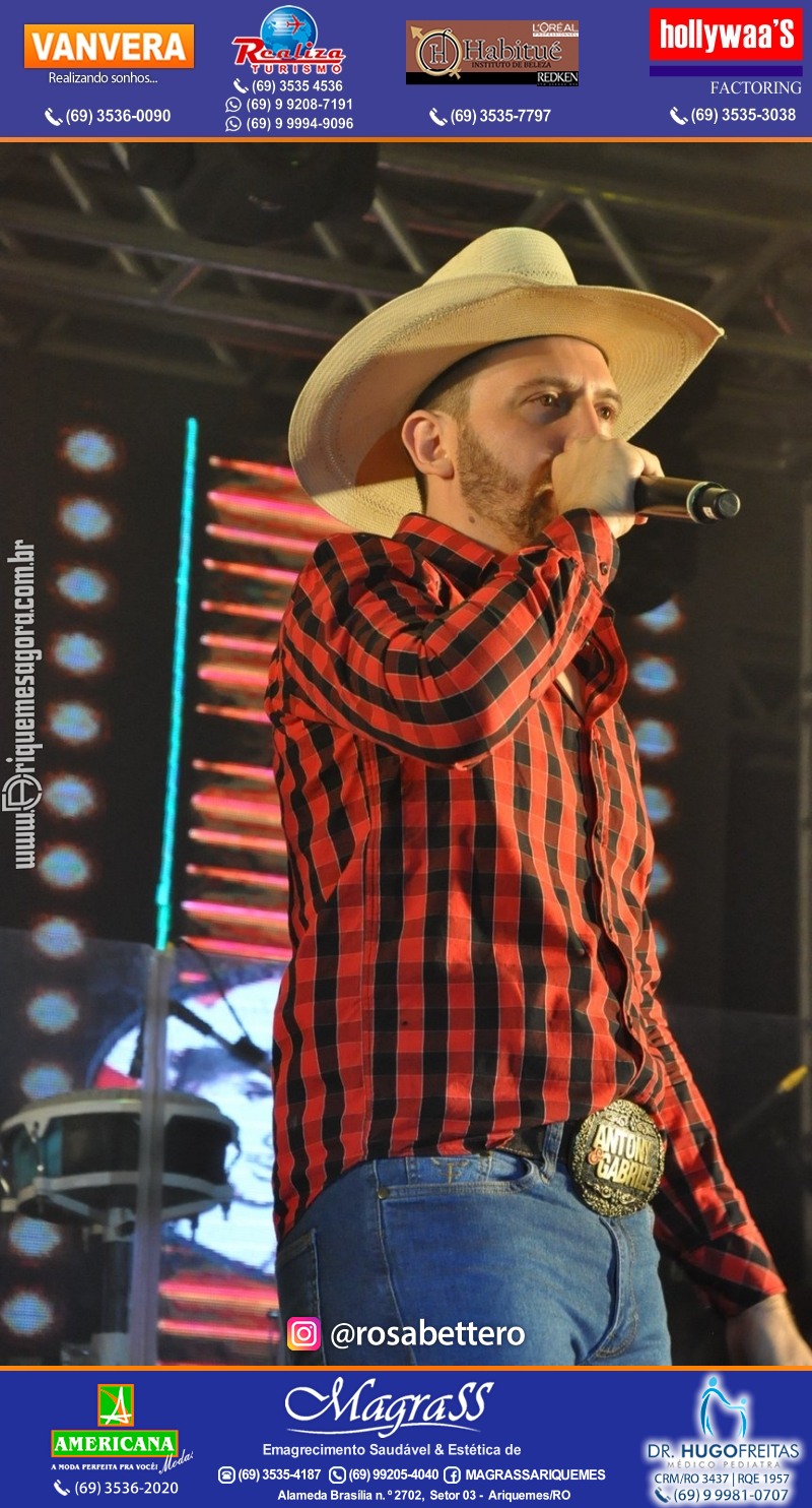 Show com Antony & Gabriel em Ariquemes da Konoha Produções