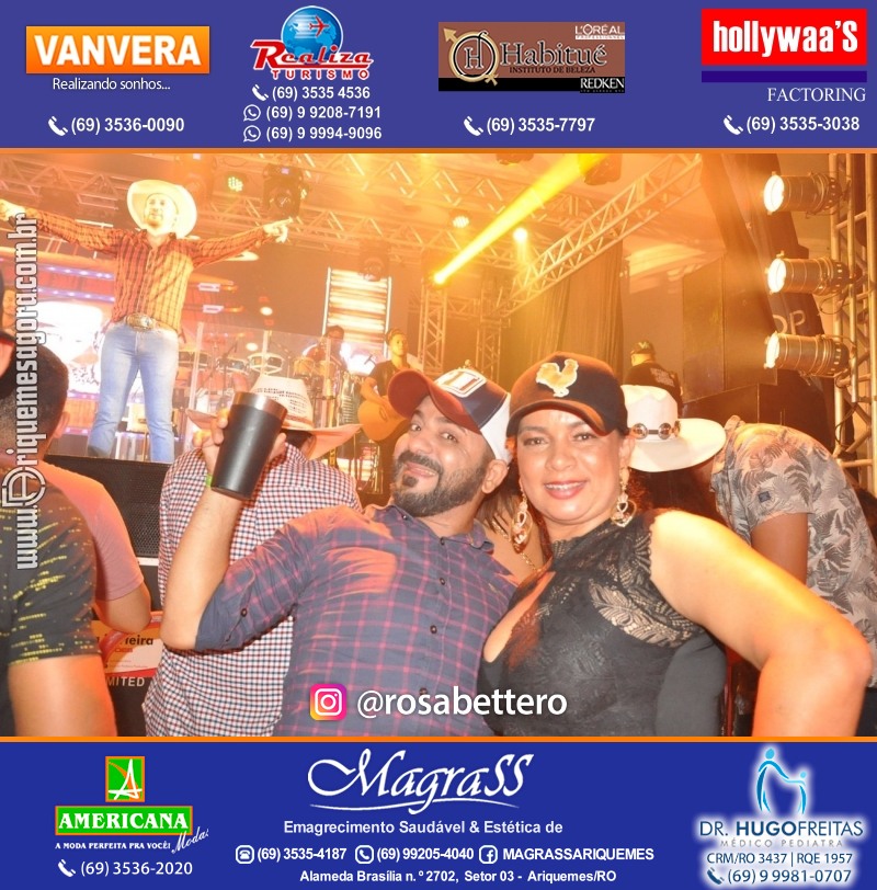 Show com Antony & Gabriel em Ariquemes da Konoha Produções
