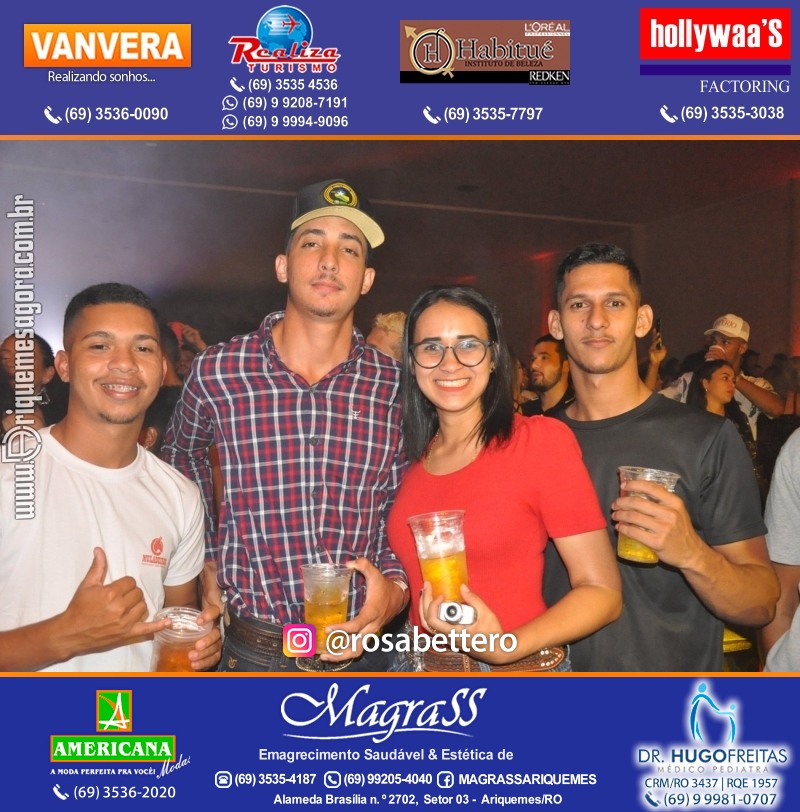 Show com Antony & Gabriel em Ariquemes da Konoha Produções
