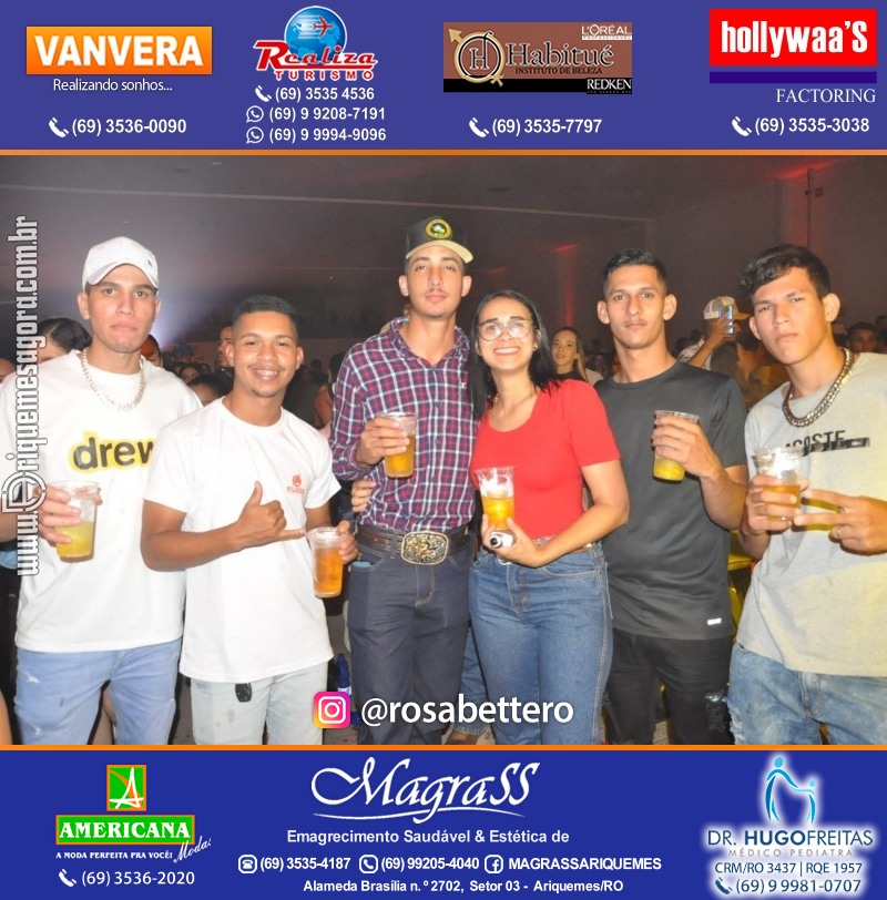 Show com Antony & Gabriel em Ariquemes da Konoha Produções