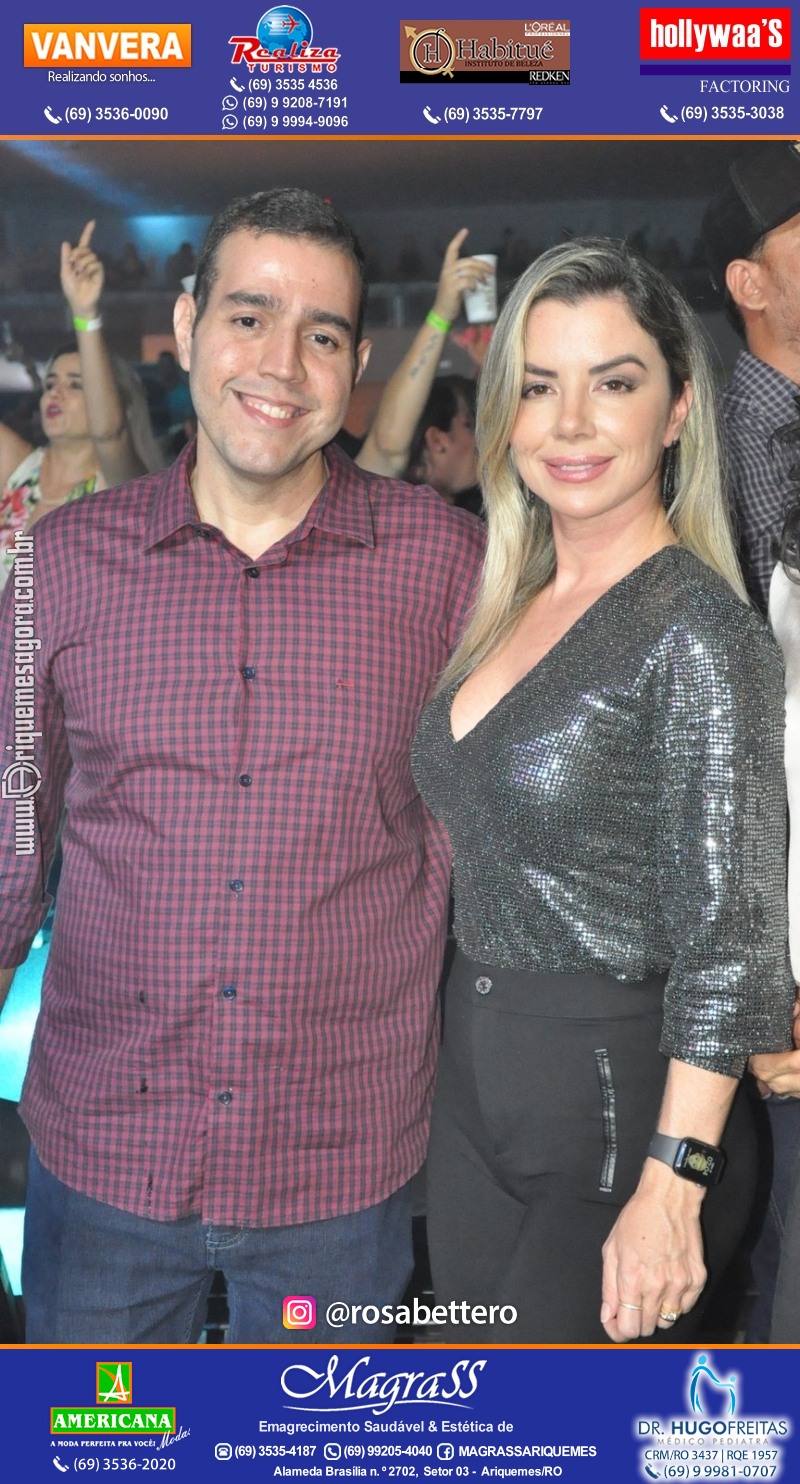 Show com Antony & Gabriel em Ariquemes da Konoha Produções