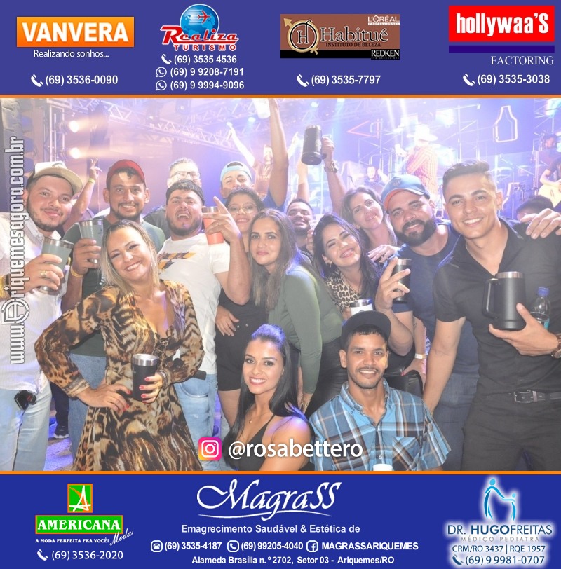 Show com Antony & Gabriel em Ariquemes da Konoha Produções