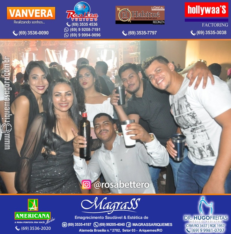 Show com Antony & Gabriel em Ariquemes da Konoha Produções