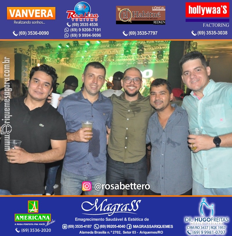 Show com Antony & Gabriel em Ariquemes da Konoha Produções