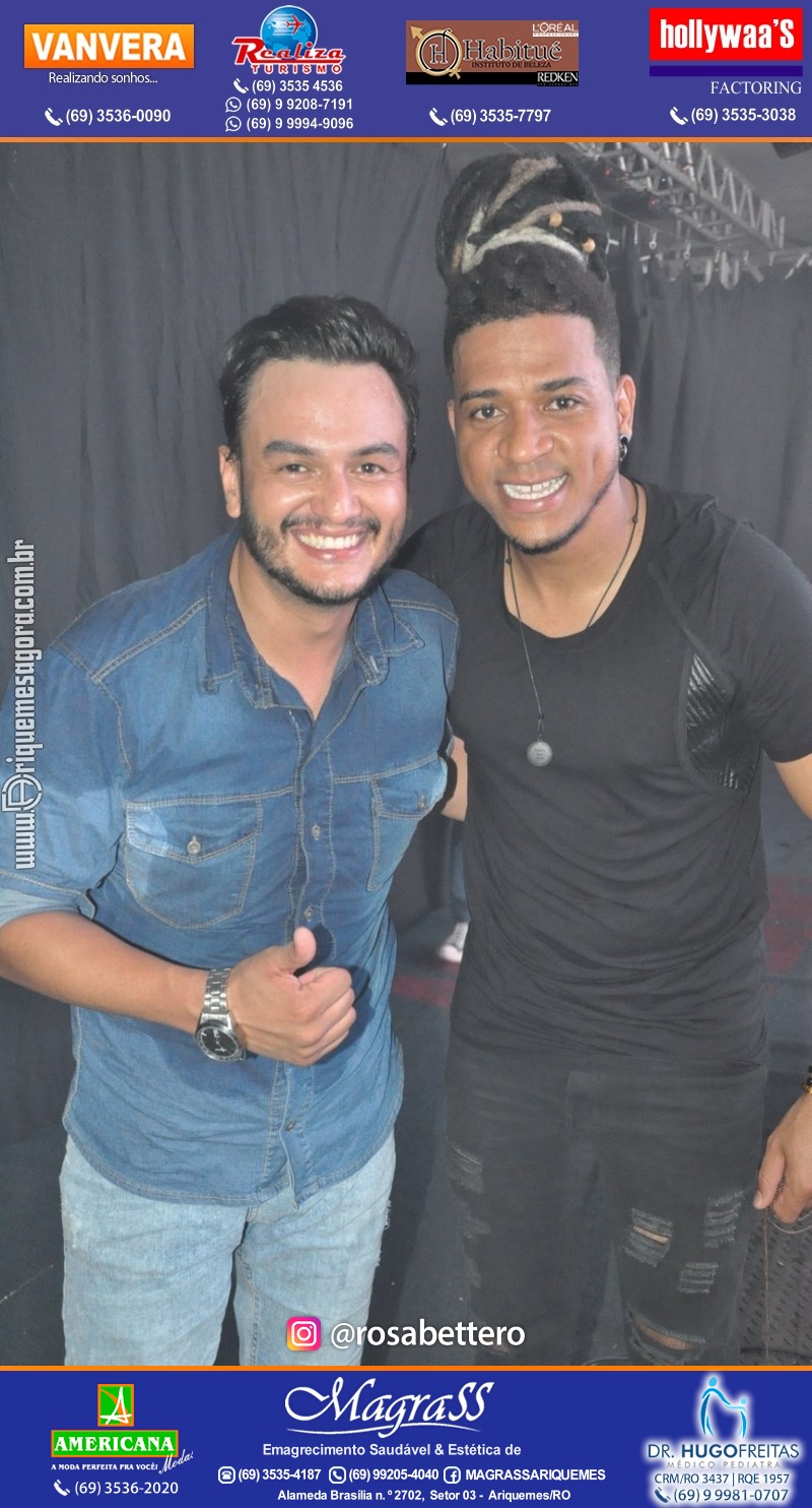 Show com Antony & Gabriel em Ariquemes da Konoha Produções