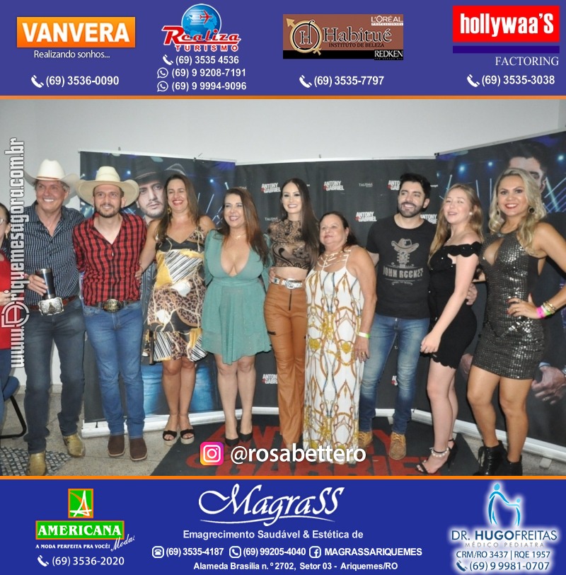 Show com Antony & Gabriel em Ariquemes da Konoha Produções