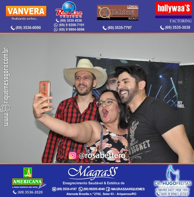 Show com Antony & Gabriel em Ariquemes da Konoha Produções