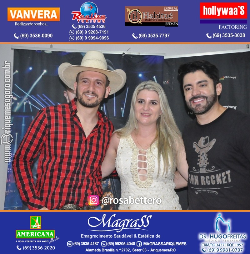 Show com Antony & Gabriel em Ariquemes da Konoha Produções