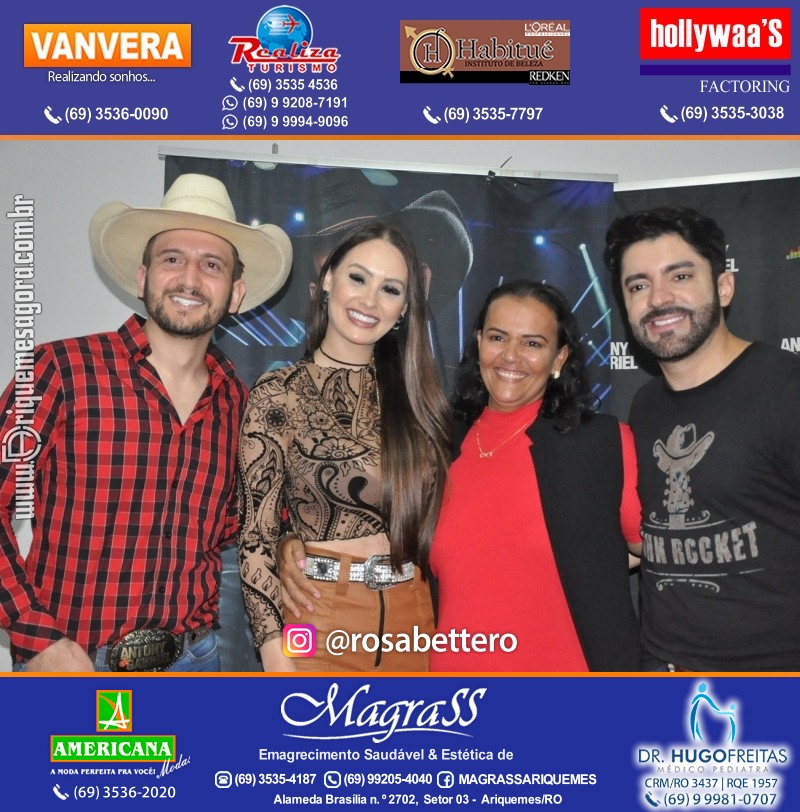 Show com Antony & Gabriel em Ariquemes da Konoha Produções