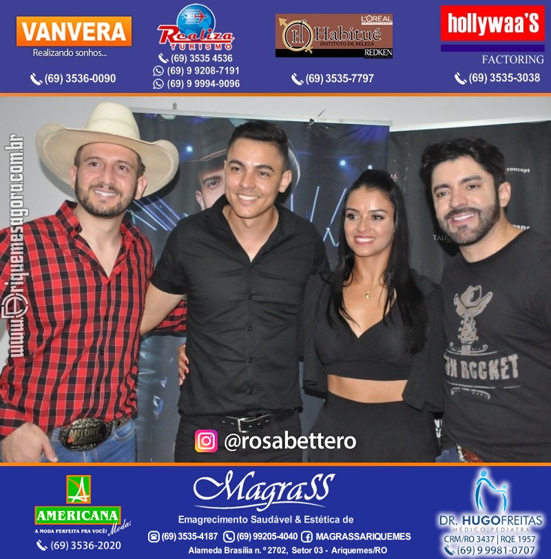 Show com Antony & Gabriel em Ariquemes da Konoha Produções