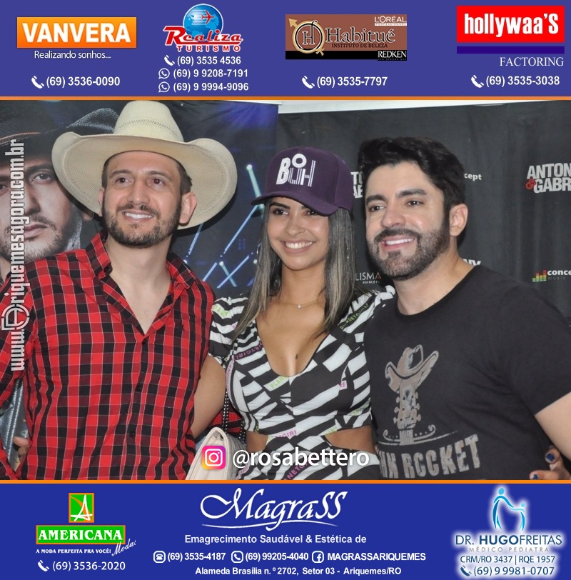 Show com Antony & Gabriel em Ariquemes da Konoha Produções