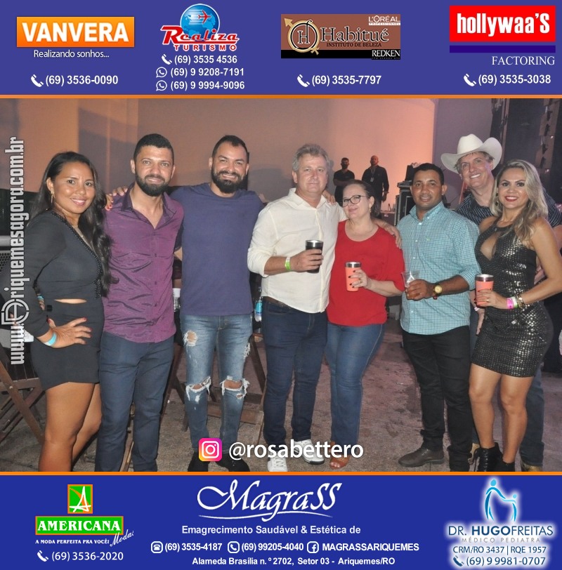 Show com Antony & Gabriel em Ariquemes da Konoha Produções