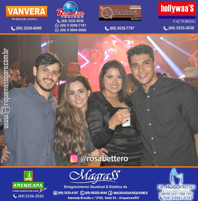 Show com Antony & Gabriel em Ariquemes da Konoha Produções