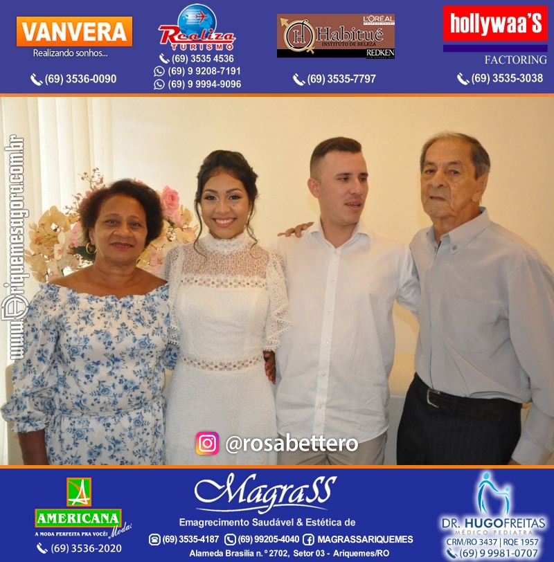 Casamento de Bruna Tamires & Lucas Silva em Ariquemes