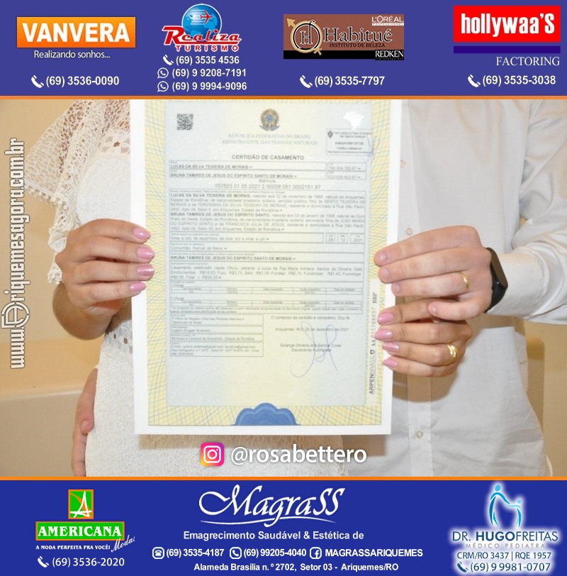 Casamento de Bruna Tamires & Lucas Silva em Ariquemes