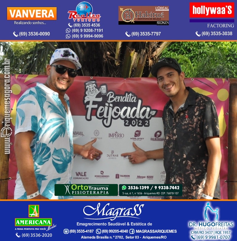 “Bendita Feijoada 2022” Produção HDeventosAriquemes Rondônia
