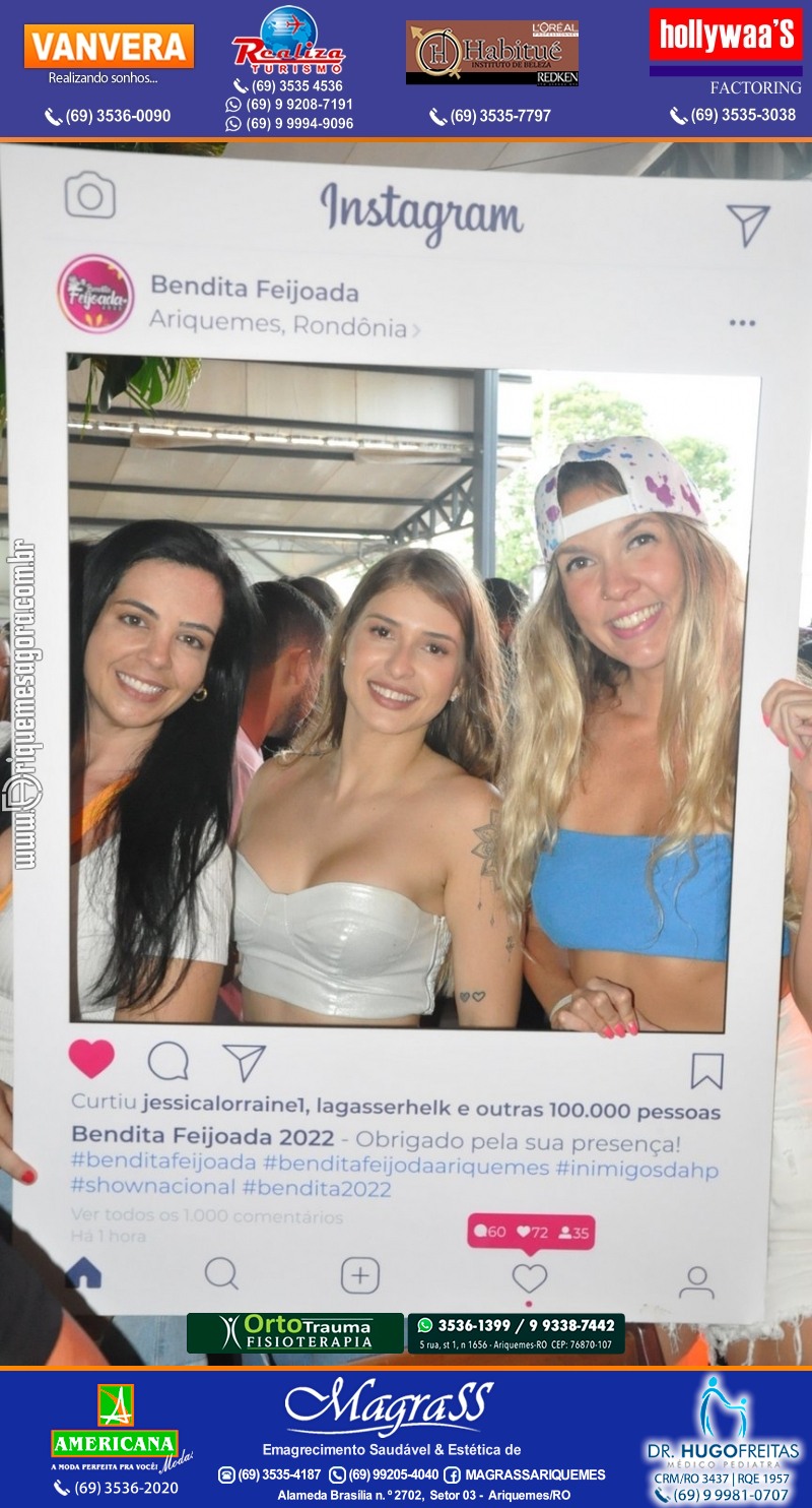 “Bendita Feijoada 2022” Produção HDeventosAriquemes Rondônia